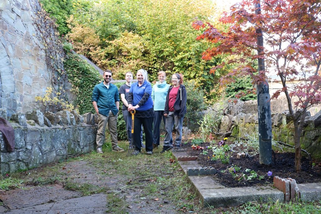 Volunteers clear up Rose Gully in October 2025