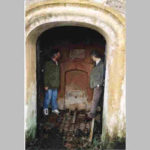 Doorway to the well room at the Clock Tower, North Malvern