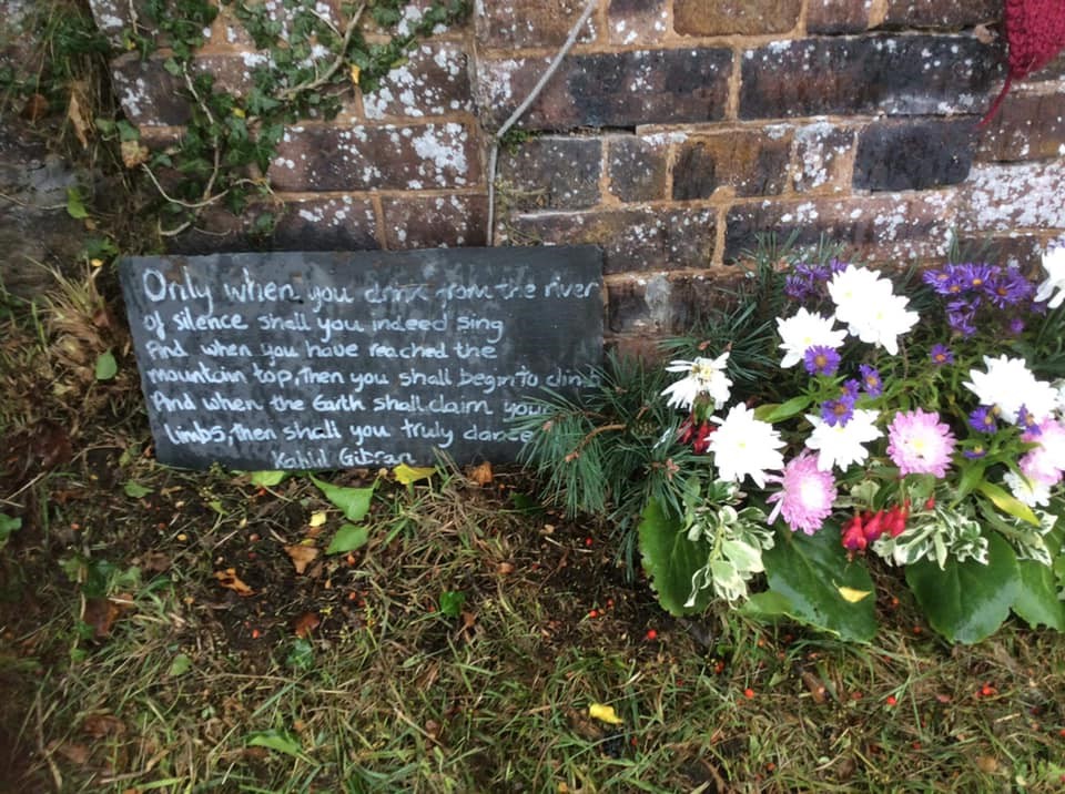 Dedication written for MAlvern All Souls Celebration 2020