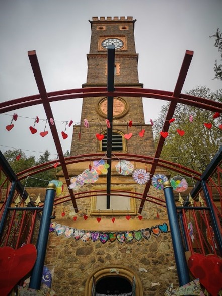 Clock Tower dressed in May 2023