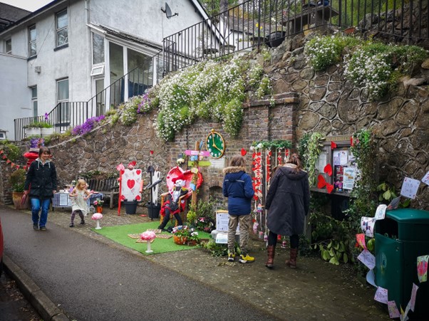 One of the dressed wells in Malvern - May Day 2023