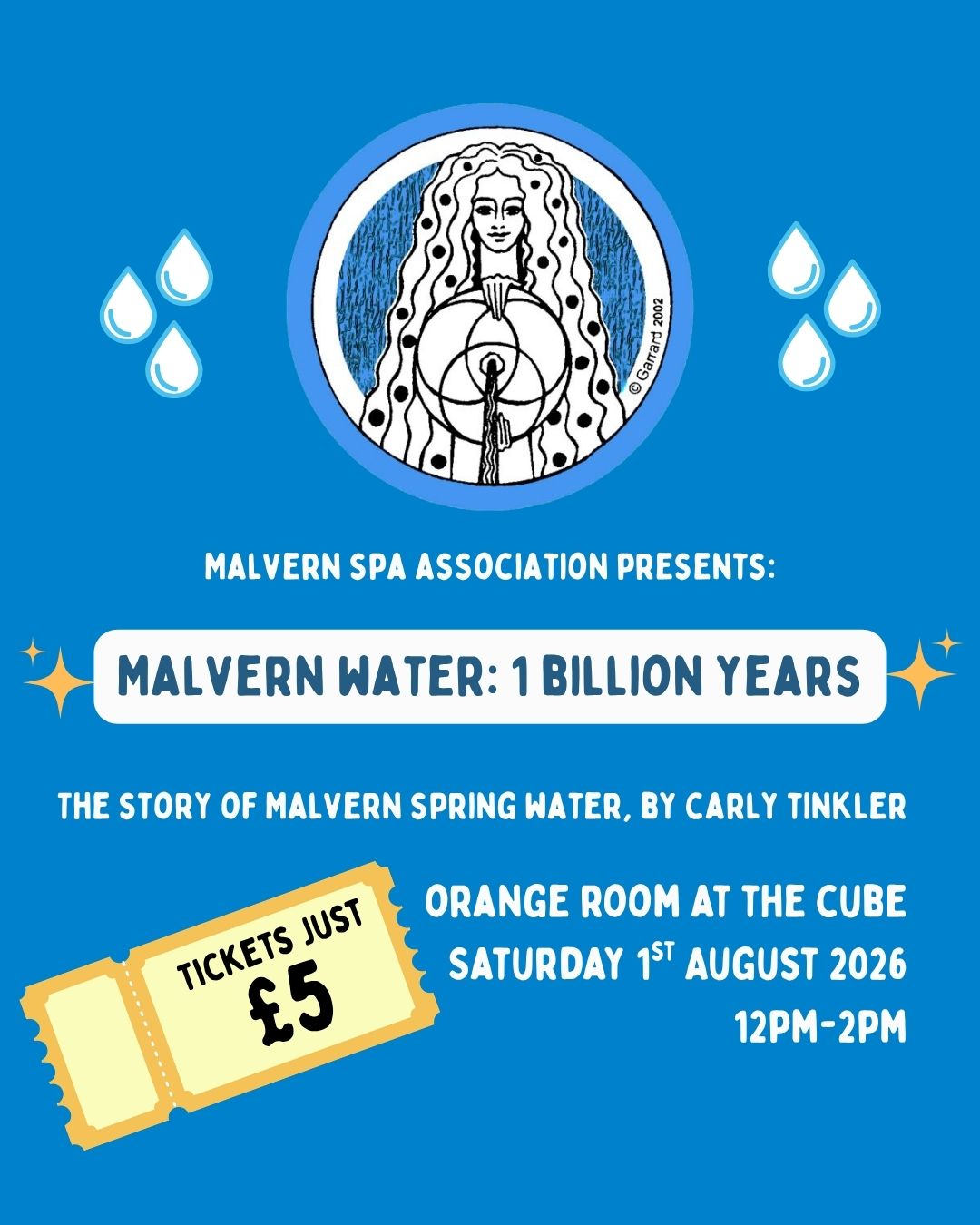 Malvern Water: 1 Billion Years poster
