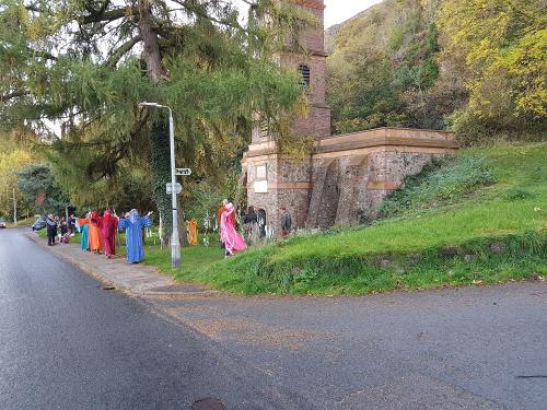 2022 All Souls - Start of the procession around the Clock Tower