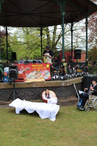 Demonstration of the Water Cure - all over now!